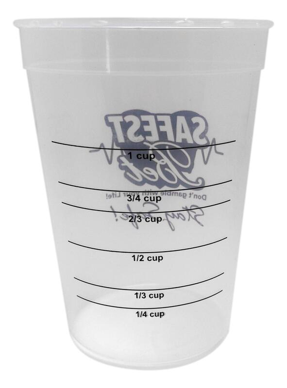 12 oz. Measuring Cup. Your logo one 1 side, measurements on... from ASI 40480 Koozie Group
