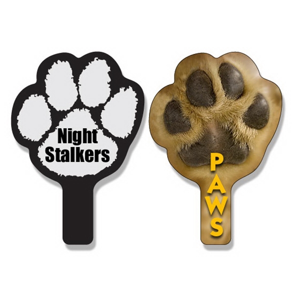 Corrugated plastic hand fans with schedules for sports teams (football, basketball,... from ASI 54322 FireSprint Printing