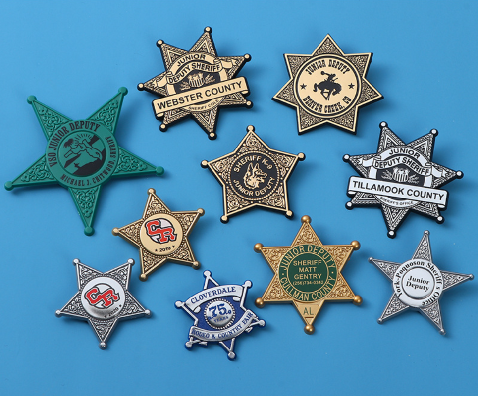 Junior Ranger Badge with pin or plastic clip option