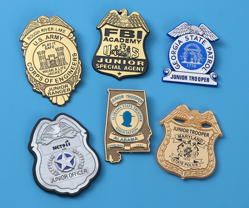 Junior Ranger Badge with pin or plastic clip option