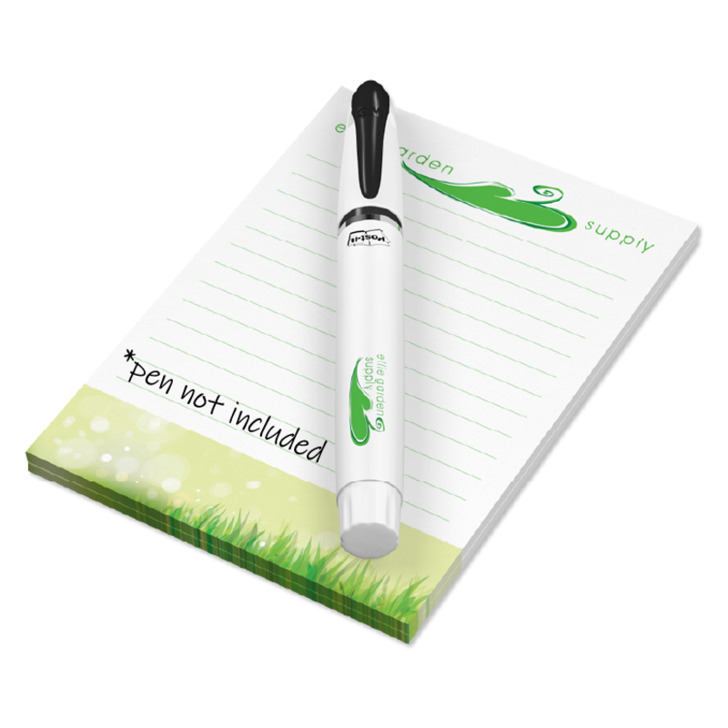 4 x 6 Value Priced Personalized Post-it Note Pads ... from ASI 91240 3M/Promotional Markets Dept
