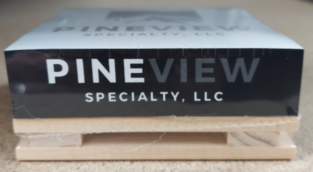 4" x 4" x 1" custom printed quarter cube adhesive note... from ASI 91240 3M/Promotional Markets Dept