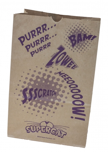 Natural Kraft Paper SOS Shopping Bags & White Paper Self Opening