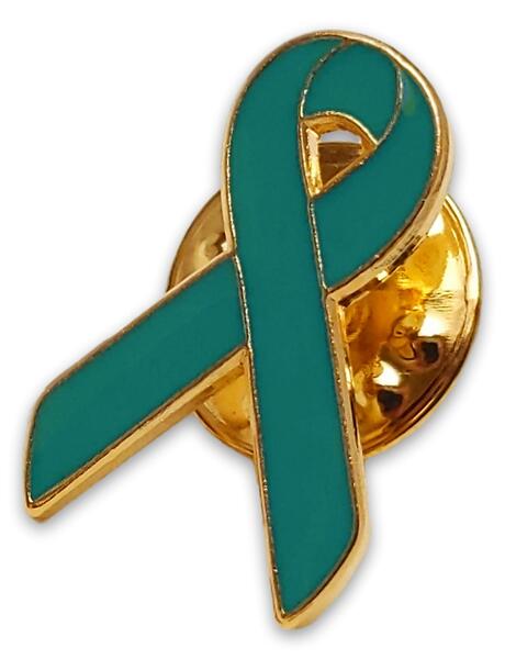 Teal Lapel Pin