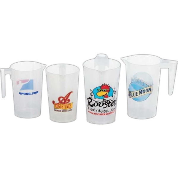 BPA and lead free plastic pitcher that holds 64 oz.... from ASI 91265 ZZ CLOSED - Timberwolf Products / Timberwolf