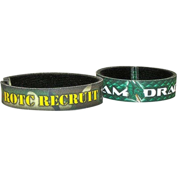 Wristband made of thick foam with or without key ring attachment.... from ASI 56100 Gemini Ind Inc / Cool Color Line