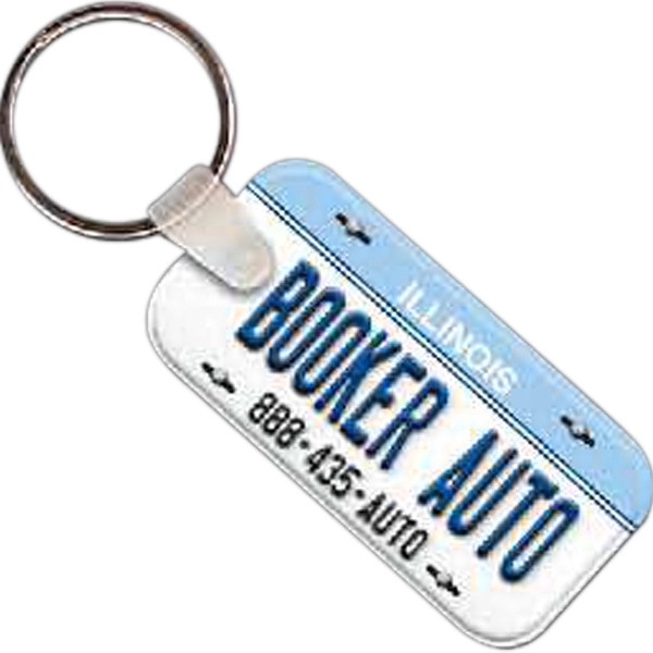 Full bleed, full color key tag.... from ASI 56100 Gemini Ind Inc / Gemini Line™