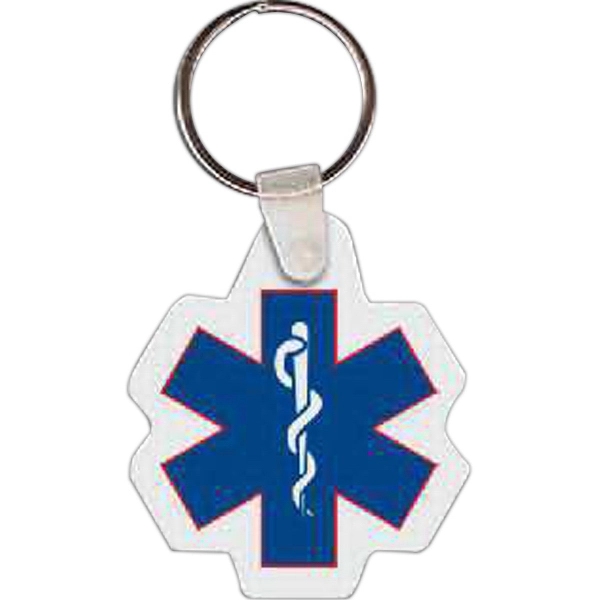 Caduceus shaped key tag.... from ASI 56100 Gemini Ind Inc / Gemini Line™