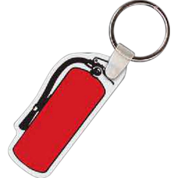 Full color fire extinguisher shaped key tag.... from ASI 56100 Gemini Ind Inc / Gemini Line™