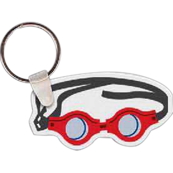 Full color swimming goggles key tag, 2.5" W x 1.34" H.... from ASI 56100 Gemini Ind Inc / Gemini Line™