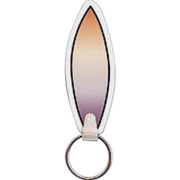 Full color surfboard key tag, 1.12" W x 3" H.... from ASI 56100 Gemini Ind Inc / Gemini Line™