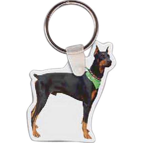 Key tag with a Doberman pinscher.... from ASI 56100 Gemini Ind Inc / Gemini Line™