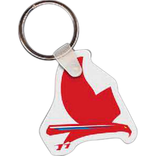 Full color falcon shaped key tag, 1.75" W x 1.89" H.... from ASI 56100 Gemini Ind Inc / Gemini Line™