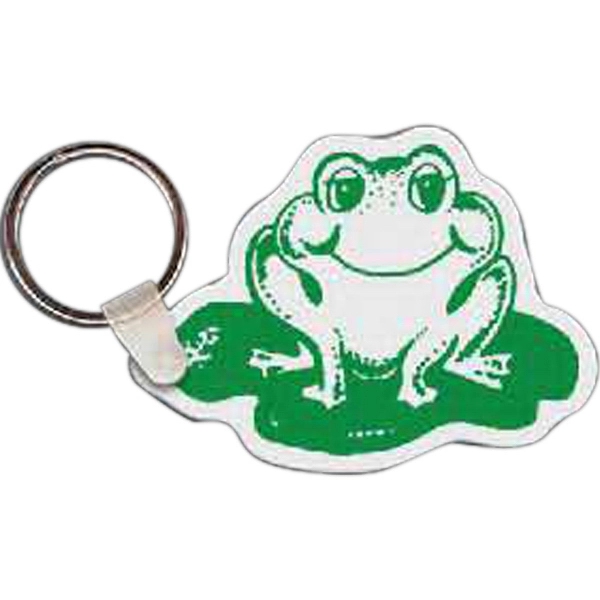 Full color frog shaped key tag, 2.69" W x 1.99" H.... from ASI 56100 Gemini Ind Inc / Gemini Line™