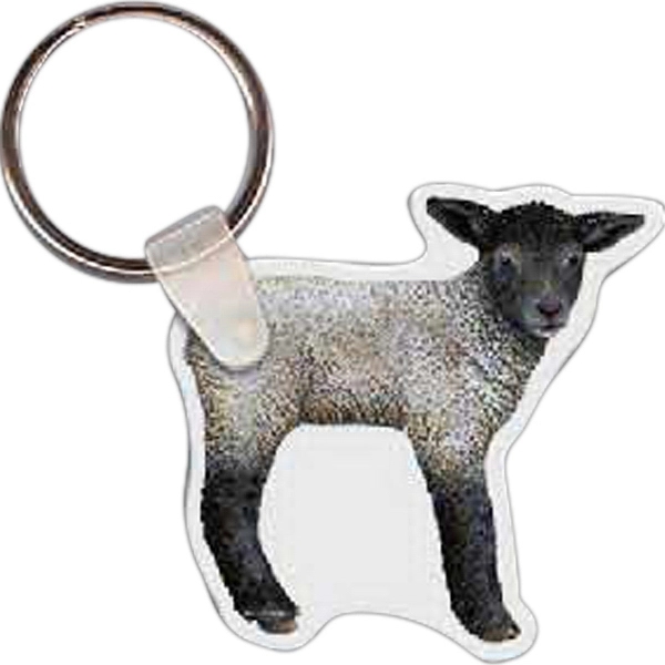 Key tag with lamb, measuring 1.93" W x 1.86" H.... from ASI 56100 Gemini Ind Inc / Gemini Line™