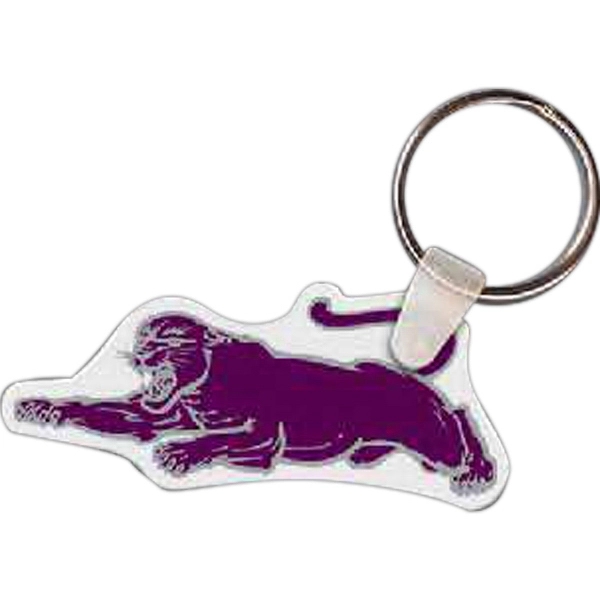 Panther shaped key tag, 2.56" W x 1.15" H.... from ASI 56100 Gemini Ind Inc / Gemini Line™