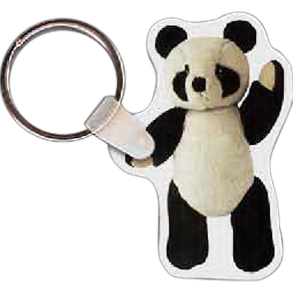 Panda bear shaped key tag, 1.56" W x 2.28" H.... from ASI 56100 Gemini Ind Inc / Gemini Line™