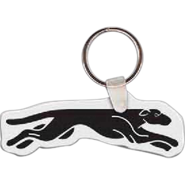 Greyhound-shaped key tag, 3.18"W x 1.17"H... from ASI 56100 Gemini Ind Inc / Gemini Line™