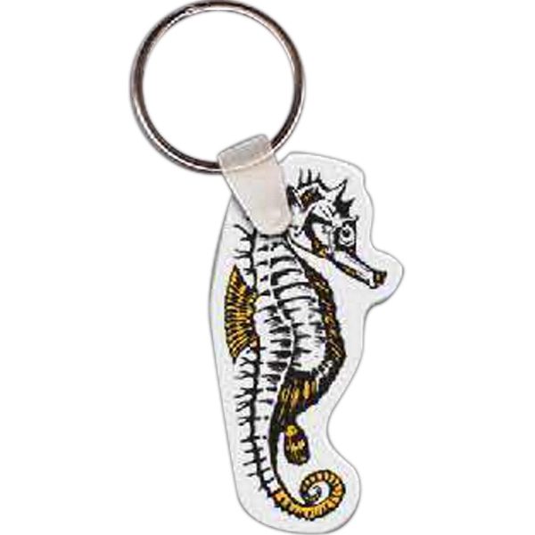 Seahorse shaped key tag, 1.17" W x 2.33" H.... from ASI 56100 Gemini Ind Inc / Gemini Line™