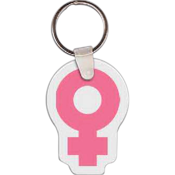 Female symbol shaped key tag, 1.54" W x 2.18" H.... from ASI 56100 Gemini Ind Inc / Gemini Line™