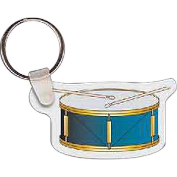 Drum shaped key tag measuring 2.45" W x 1.33" H.... from ASI 56100 Gemini Ind Inc / Gemini Line™