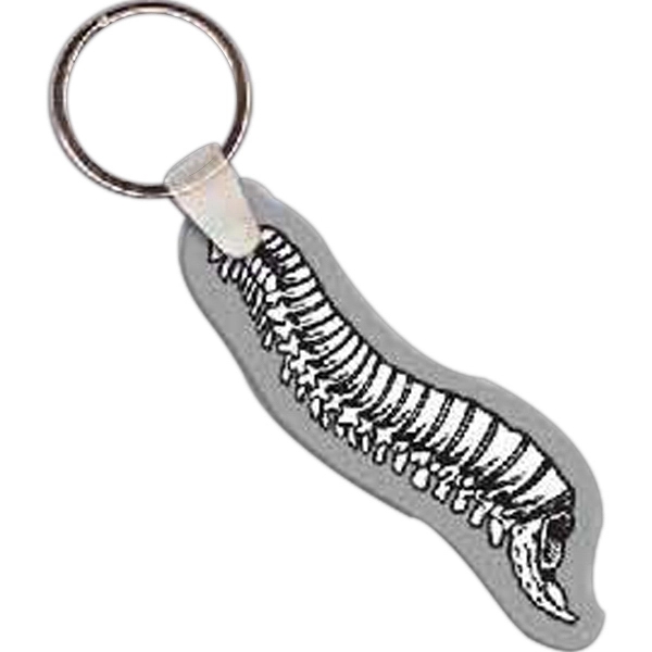 Spine shaped key tag.... from ASI 56100 Gemini Ind Inc / Gemini Line™