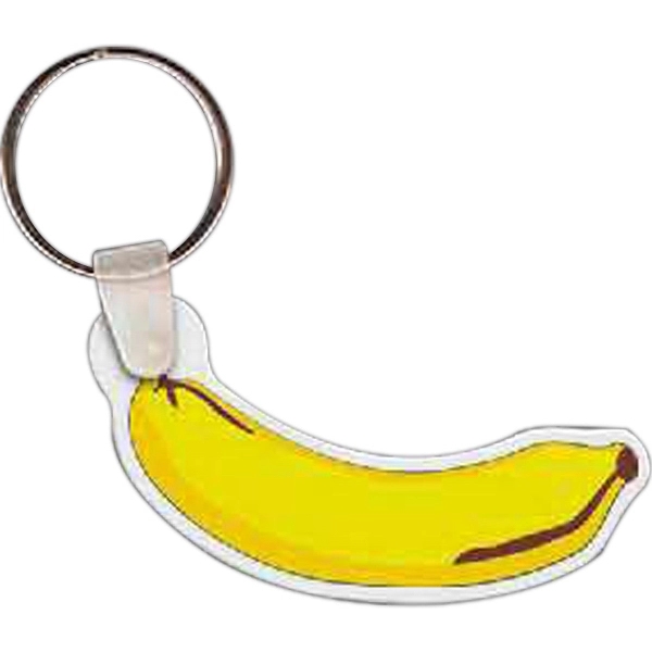 Full-color banana-shaped key tag, 2.52" W x 1.4" H... from ASI 56100 Gemini Ind Inc / Gemini Line™