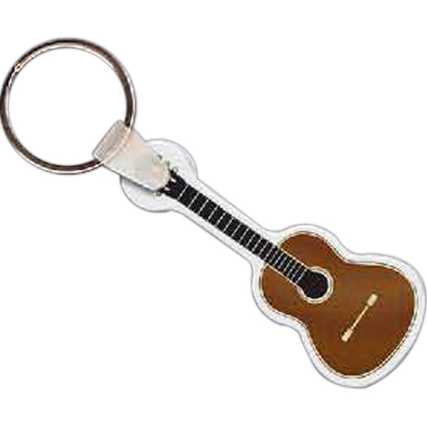 Guitar-shaped key tag, 1.24" W x 2.61" H... from ASI 56100 Gemini Ind Inc / Gemini Line™