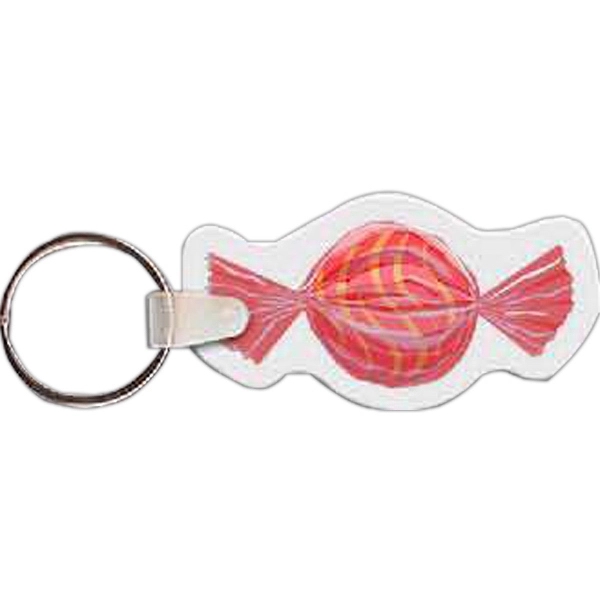 Full color candy shaped key tag that measures 2.5" W x... from ASI 56100 Gemini Ind Inc / Gemini Line™