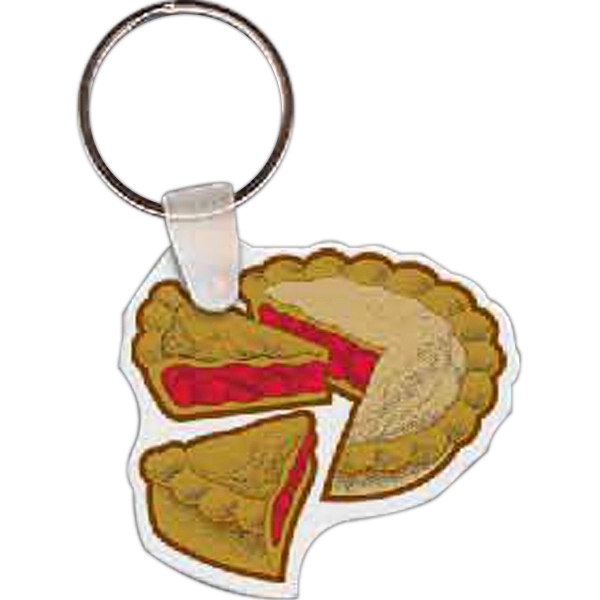 Cherry pie shaped key tag that measures 1.91" W x 1.77"... from ASI 56100 Gemini Ind Inc / Gemini Line™