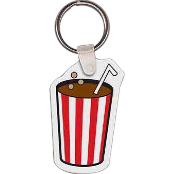 Soda pop shaped key tag. 1.47"W x 2.34"H... from ASI 56100 Gemini Ind Inc / Gemini Line™