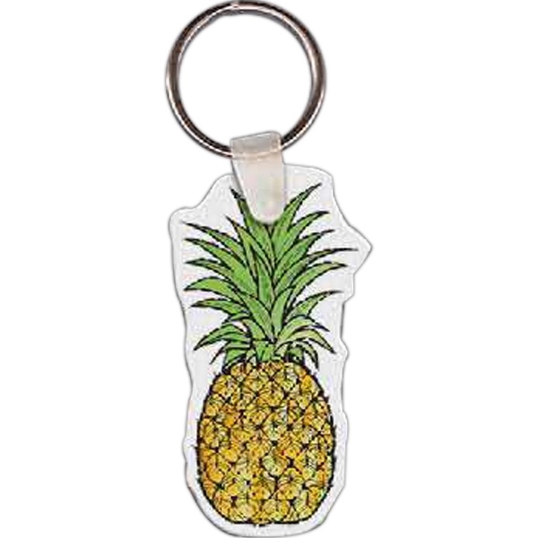 Pineapple shaped key tag, 1.33" W x 2.5" H.... from ASI 56100 Gemini Ind Inc / Gemini Line™