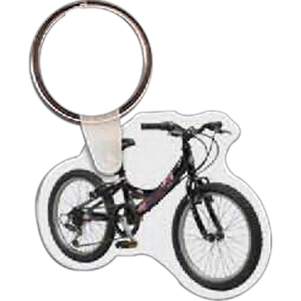 Bicycle-shaped key tag, 2" W x 1.61" H... from ASI 56100 Gemini Ind Inc / Gemini Line™
