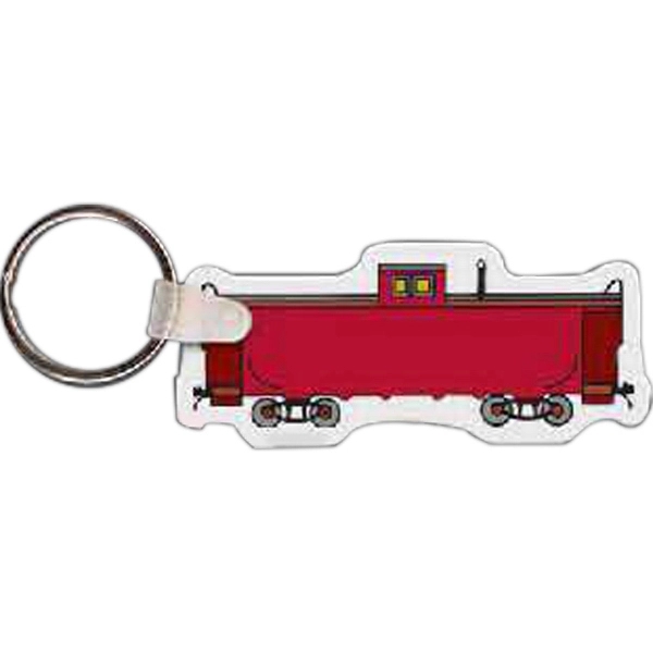 Caboose shaped key tag that measures 2.8" W x 1.2" H... from ASI 56100 Gemini Ind Inc / Gemini Line™