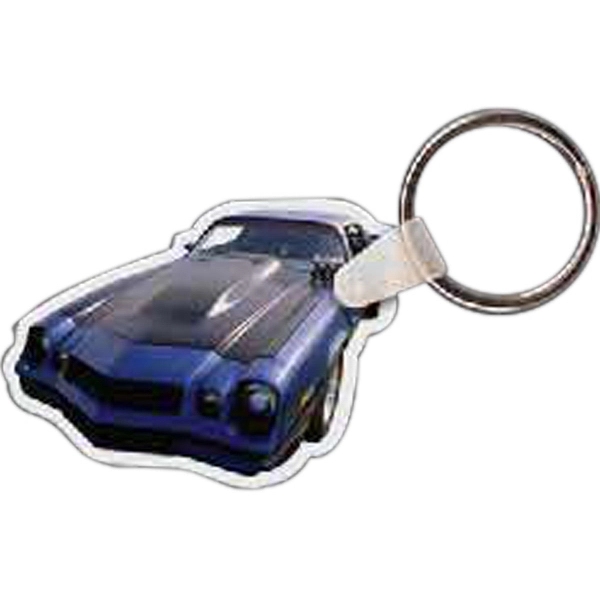 Car shaped key tag that measures 2.1" W x 1.55" H... from ASI 56100 Gemini Ind Inc / Gemini Line™