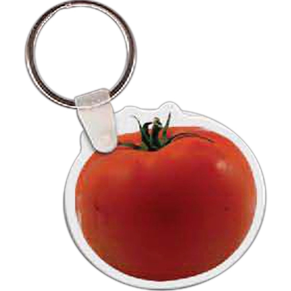 Tomato shaped key tag, 1.93" W x 1.81" H.... from ASI 56100 Gemini Ind Inc / Gemini Line™
