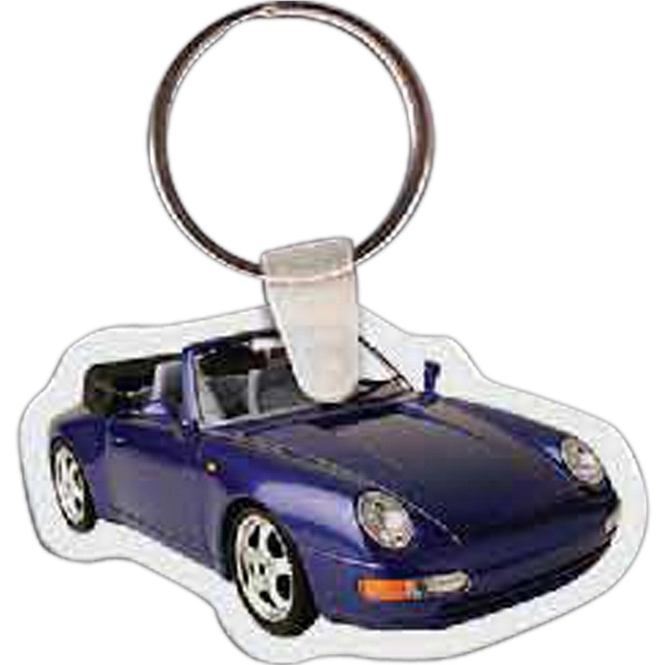 Full color sports car shaped key tag.... from ASI 56100 Gemini Ind Inc / Gemini Line™