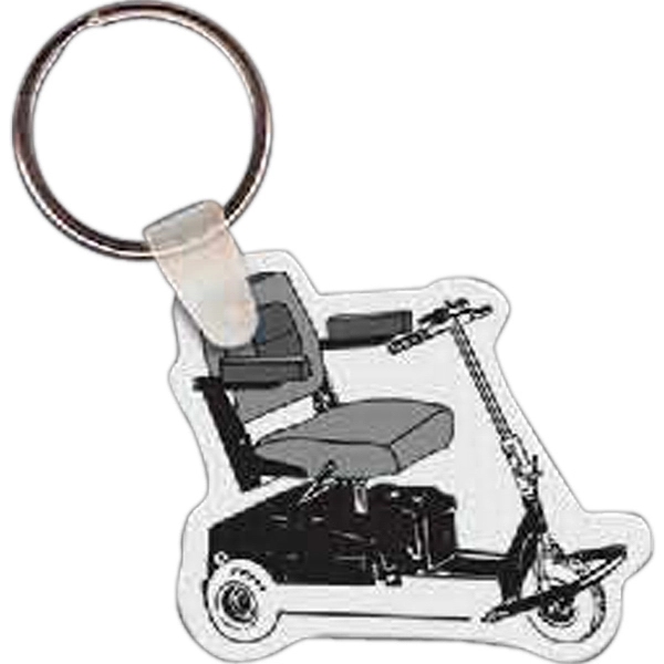 Scooter shaped key tag, 1.71" W x 2" H... from ASI 56100 Gemini Ind Inc / Gemini Line™