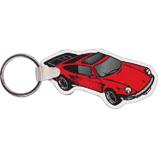 Full color sports car shaped key tag.... from ASI 56100 Gemini Ind Inc / Gemini Line™