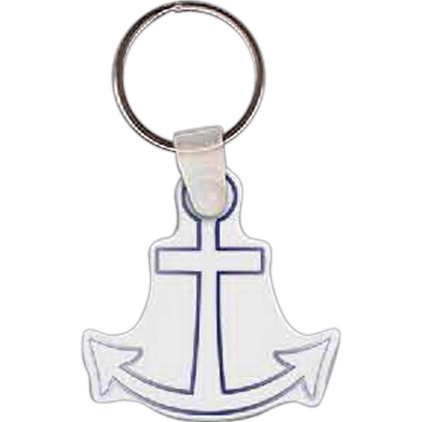 Anchor-shaped key tag, 1.72" W x 1.7" H... from ASI 56100 Gemini Ind Inc / Gemini Line™