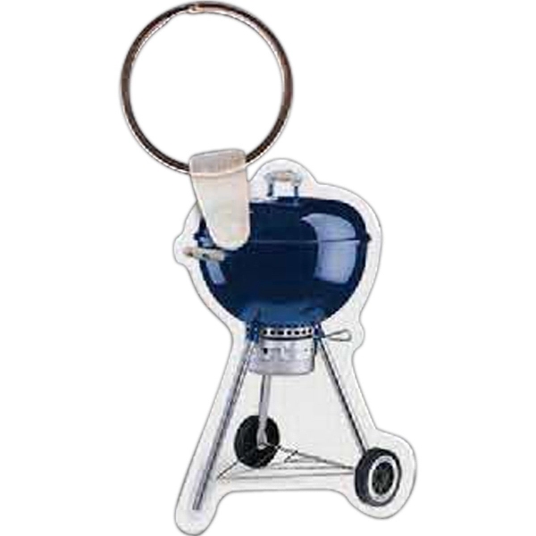 BBQ grill shaped key tag that measures 1.45" W x 2.25"... from ASI 56100 Gemini Ind Inc / Gemini Line™