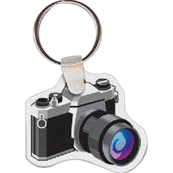 Full color camera shaped key tag that measures 2.1" W x... from ASI 56100 Gemini Ind Inc / Gemini Line™