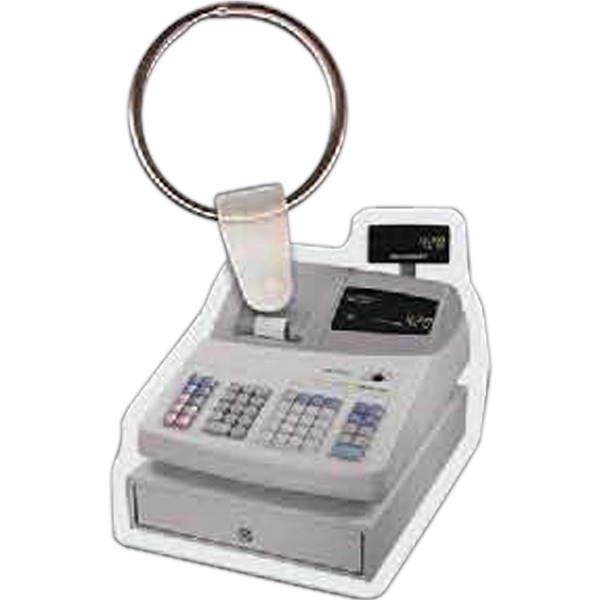 Full color cash register shaped key tag that measures 1.83" W... from ASI 56100 Gemini Ind Inc / Gemini Line™