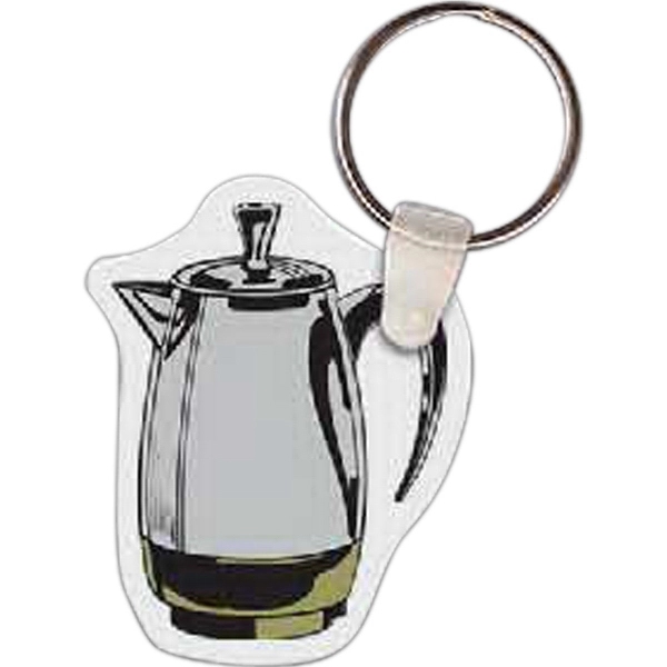Key tag with coffee pot illustration.... from ASI 56100 Gemini Ind Inc / Gemini Line™