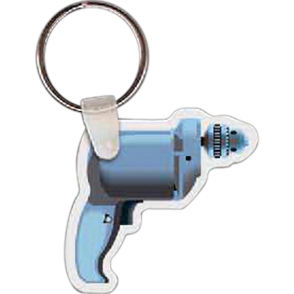 Key tag shaped like a drill.... from ASI 56100 Gemini Ind Inc / Gemini Line™
