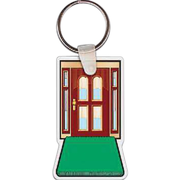 Full color doorway shaped key tag, 1.5" W x 2.43" H.... from ASI 56100 Gemini Ind Inc / Gemini Line™