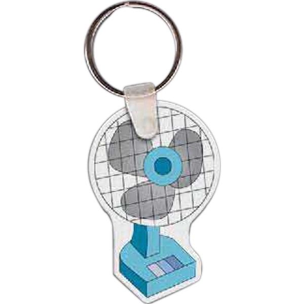 Full color fan shaped key tag that measures 1.43" W x... from ASI 56100 Gemini Ind Inc / Gemini Line™