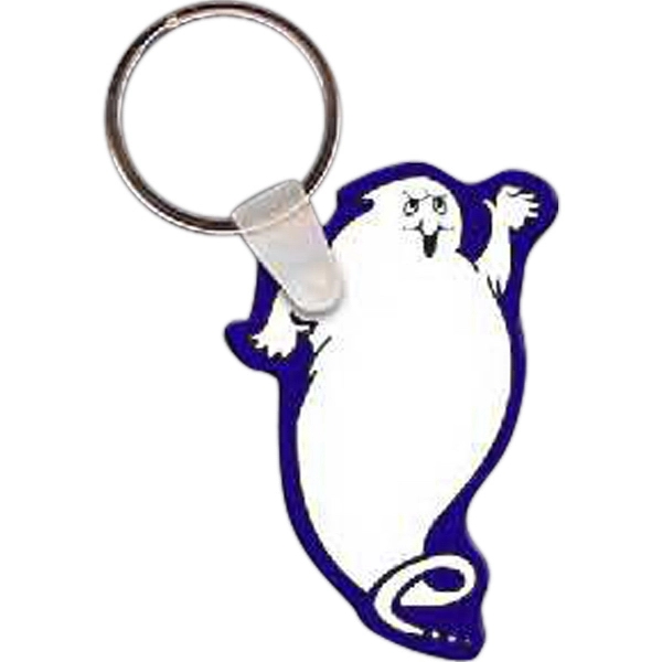 Ghost-shaped key tag, 1.47" W x 2.24" H.... from ASI 56100 Gemini Ind Inc / Gemini Line™