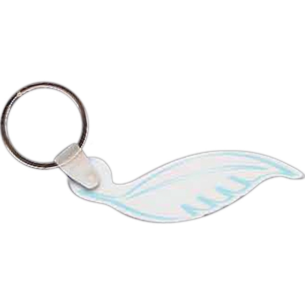 Feather shaped key tag with multiple color options.... from ASI 56100 Gemini Ind Inc / Gemini Line™