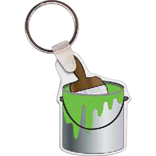 Paint can with brush key tag measuring 1.33" x 1.93".... from ASI 56100 Gemini Ind Inc / Gemini Line™